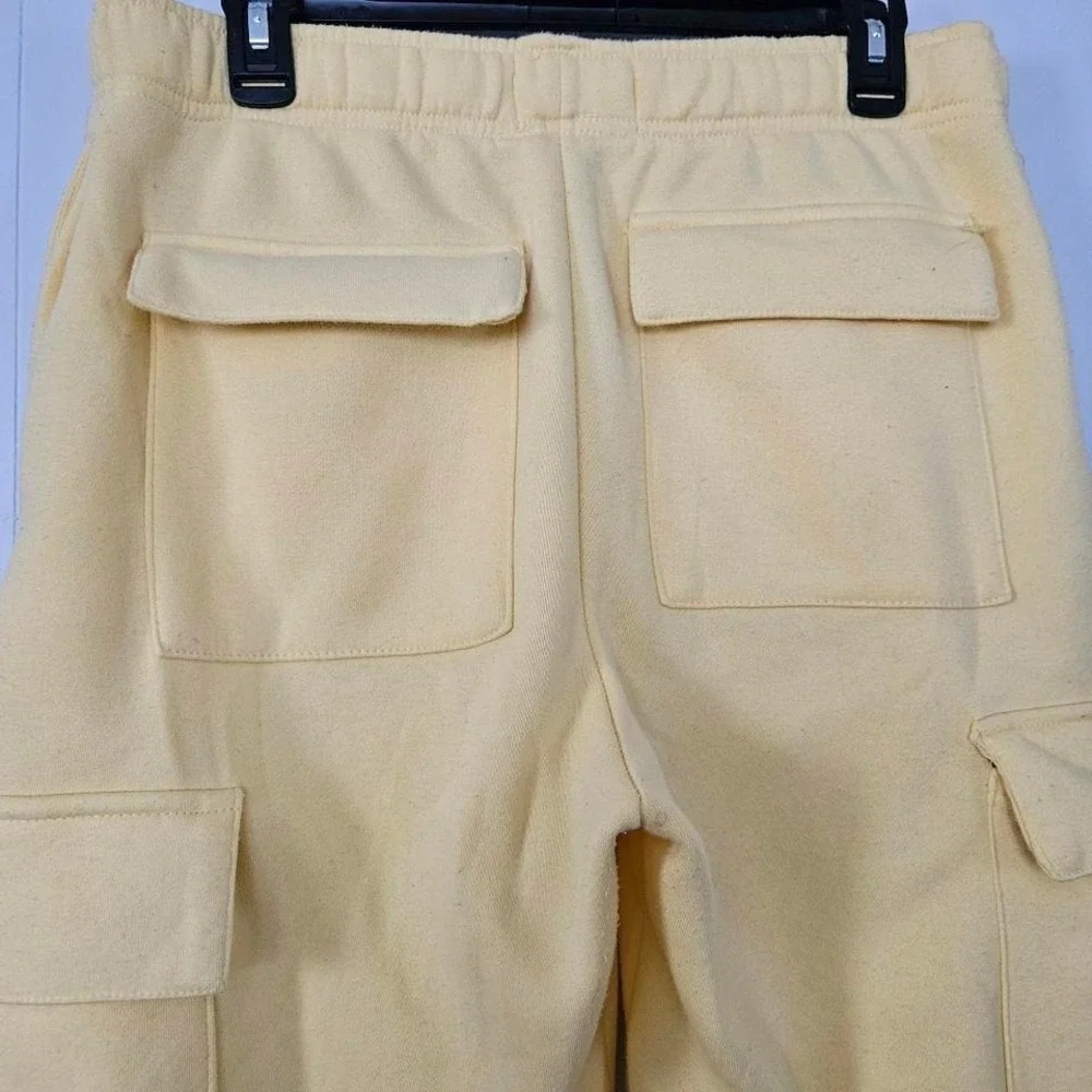 Cargo Sweatpants Women Medium Fleece Utility Joggers Pockets Comfy‎ y2k